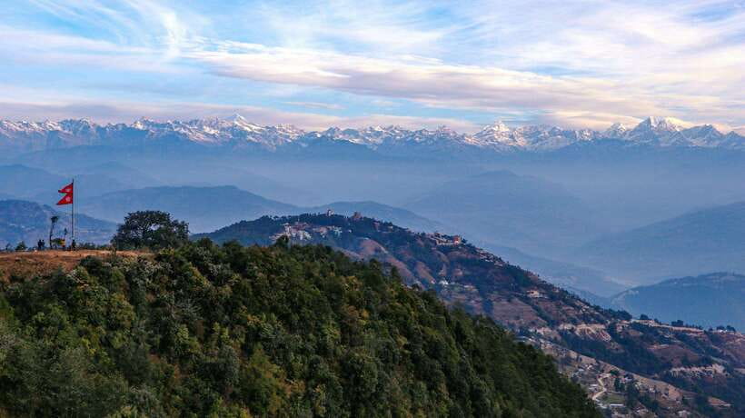 Nagarkot Sunrise and Hike to Changu Narayan Temple - Nagarkot sunrise before the roads wake up