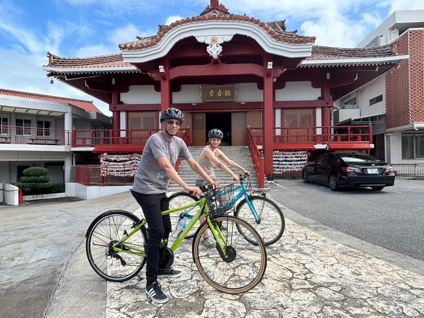 Naha: Guided E-Bike Tour of the 12 Zodiac Temples - Shuri Kannon Temple and the first climb