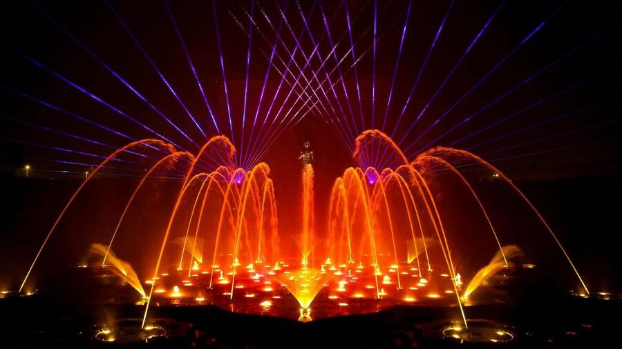 New Delhi: Akshardham Temple Tour with Water and Light Show - Neelkanth Darshan follows a 12,000-kilometer journey