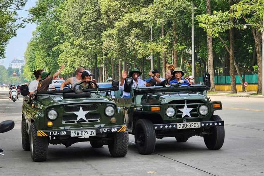 Ninh Binh Jeep Adventure: Temples, Lotus, Fishing & Cooking - Thai Vi Temple among the rice fields