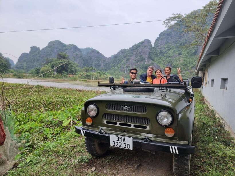 Ninh Binh Jeep tour:2 hours visit Bich Dong, Thai Vi temple - Key points at a glance