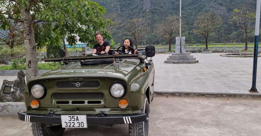 Ninh Binh Jeep Tour: 4 hours visit Tam Coc, Bich Dong pagoda - Co Temple field and Buffalo Cave
