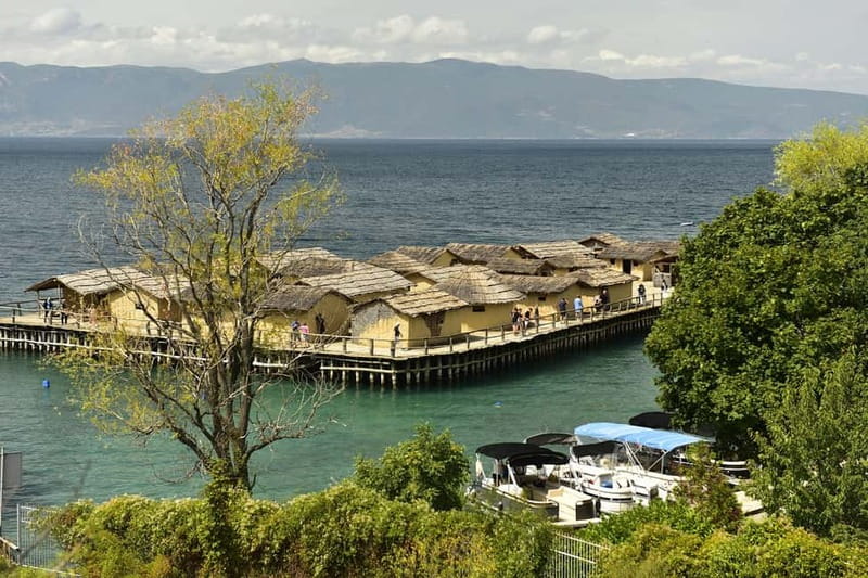 Ohrid: East Coast and St. Naum Monastery Full-Day Boat Tour - Leaving Ohrid and following the East Coast