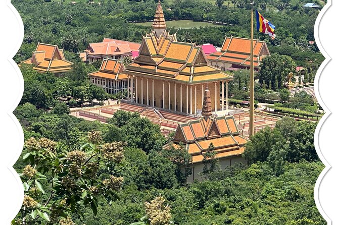 Oudong Mountain History and Pagoda Tour - Wat Arey Kasap and the road inland