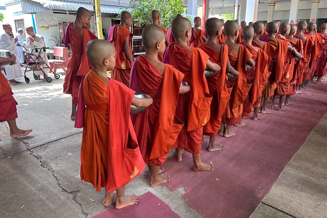 Oudong Mountain History and Pagoda Tour - A Khmer lunch in a shaded outdoor restaurant