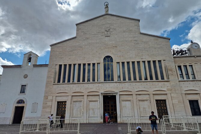 Padre Pio's Shrine in San Giovanni Rotondo from Bari (Apulia) - Santa Maria delle Grazie and the older setting