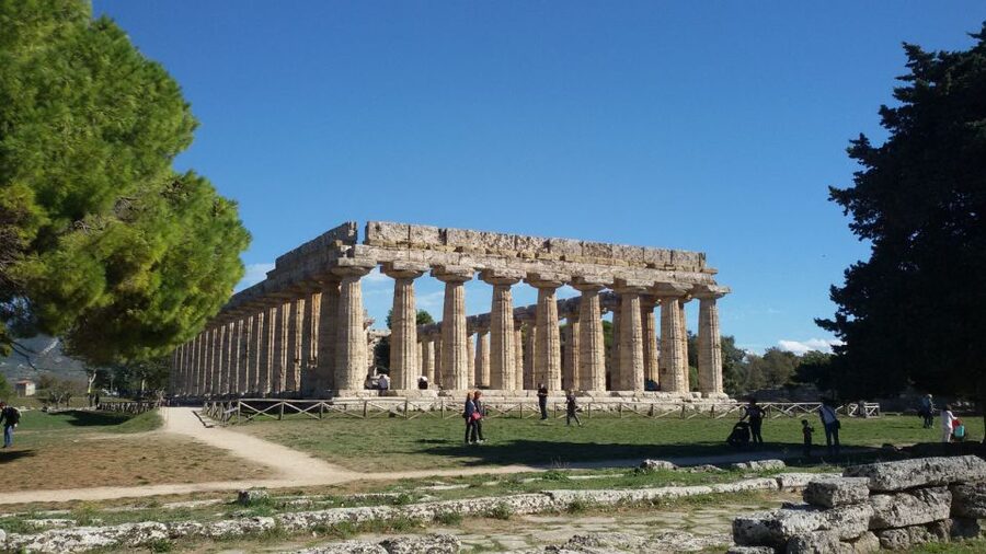 Paestum Tour: Best Preserved Temples in the World (UNESCO) - The Temple of Poseidon, the great Paestum view