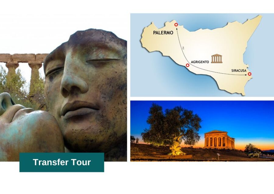 Palermo to Siracusa: stop al Valley of Temples & Roman Villa - Leaving Palermo at 7:45 a.m.
