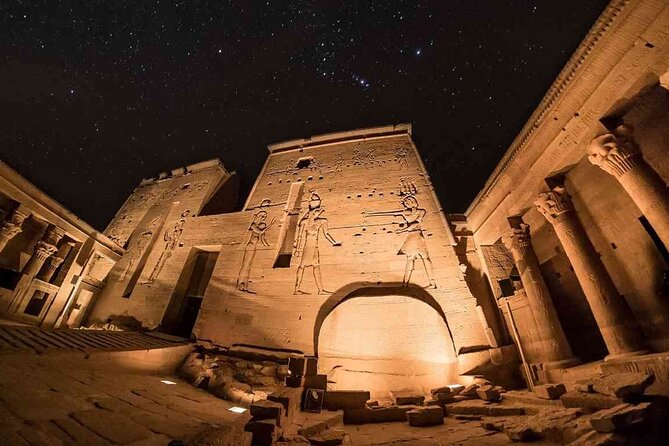 Philae Temple with Sound and Light Show in Aswan - The short boat ride to Agilkia Island