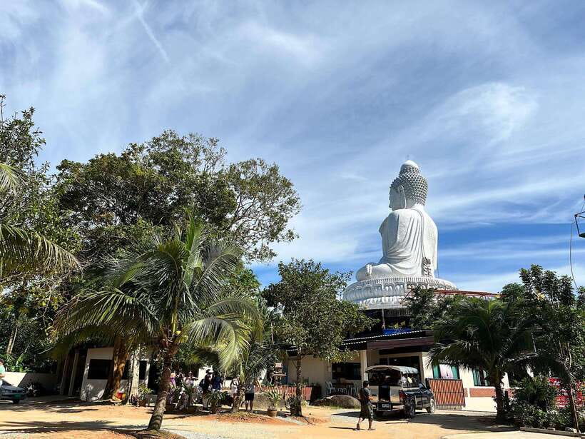 Phuket:City Tour,Big Buddha, Forest Safari Tiger Park Canopy - Big Buddha on Nakkerd Hills