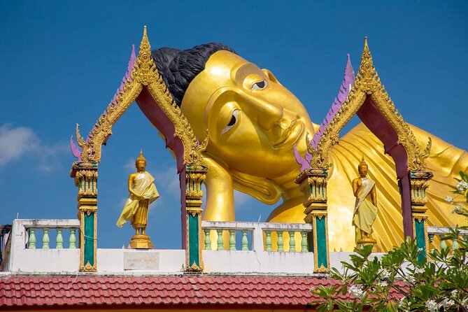 Phuket Giant Water Lilies & Temple Tour - Private & All-Inclusive - Wat Sri Sunthon and the 29-metre reclining Buddha