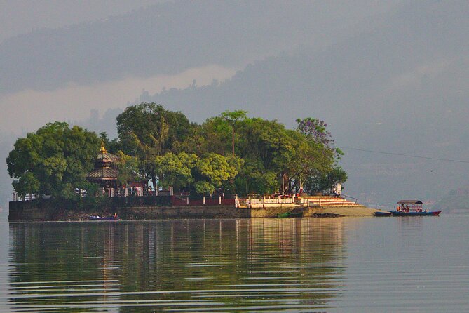 Pokhara in 5 Hours: Lake, Museum, Cave, Falls & Pagoda Hill - Phewa Lake and Tal Barahi Temple