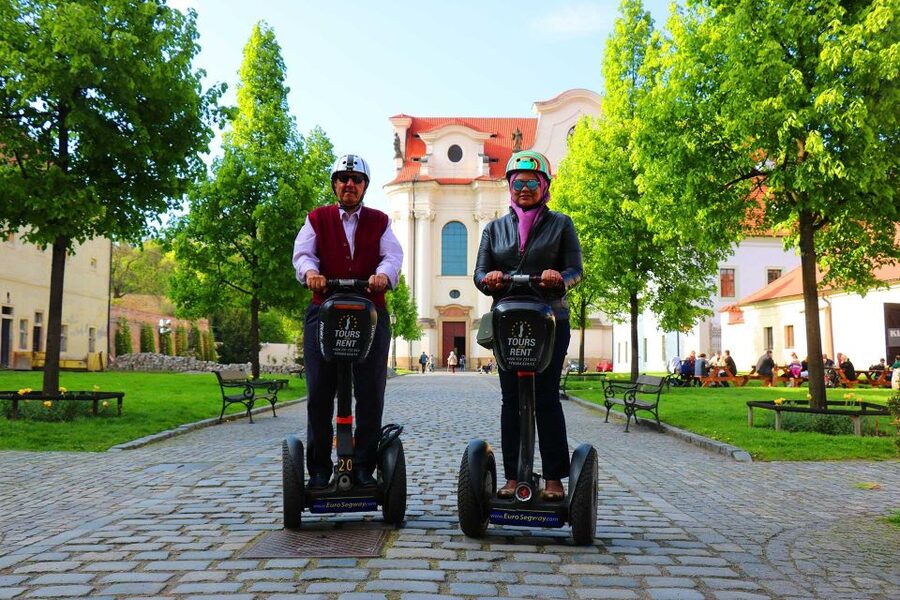 Prague: Castle and Monastery Segway Tour - Safety, age, and physical requirements