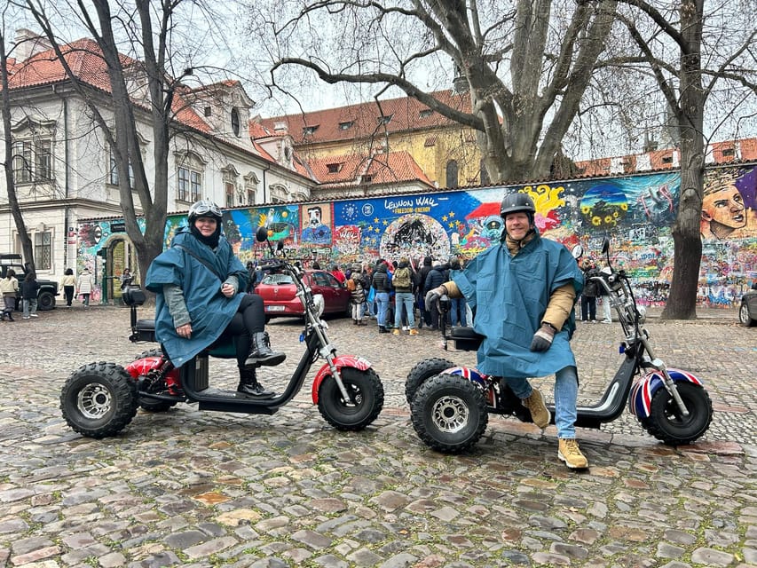 Prague Monastery & Panoramic Viewpoint Electric Trike Tour - Prague Castle and the high route toward Strahov