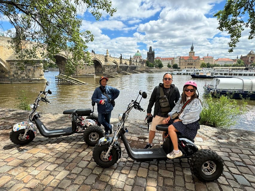 Prague Monastery & Panoramic Viewpoint Electric Trike Tour - Strahov Monastery and the brewery stop
