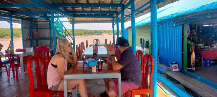 Private Angkor Wat Sunrise Tours And Sunset Floating Village - Sunset over Tonle Sap Lake
