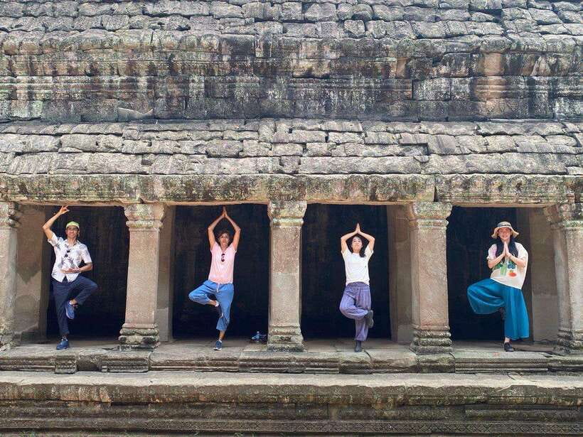 Private Angkor Wat Sunset Tour with Lunch and Snack Included - Sunset from Phnom Bakheng
