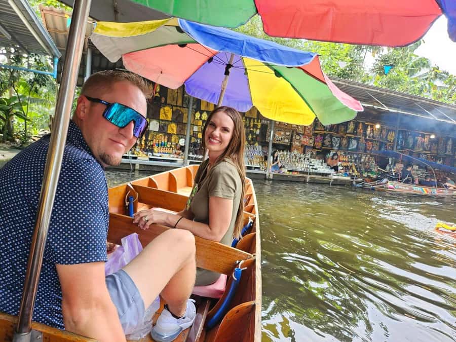 Private Floating & Train Market + DRAGON Temple + Thai Cafe - Why this nine-hour outing works