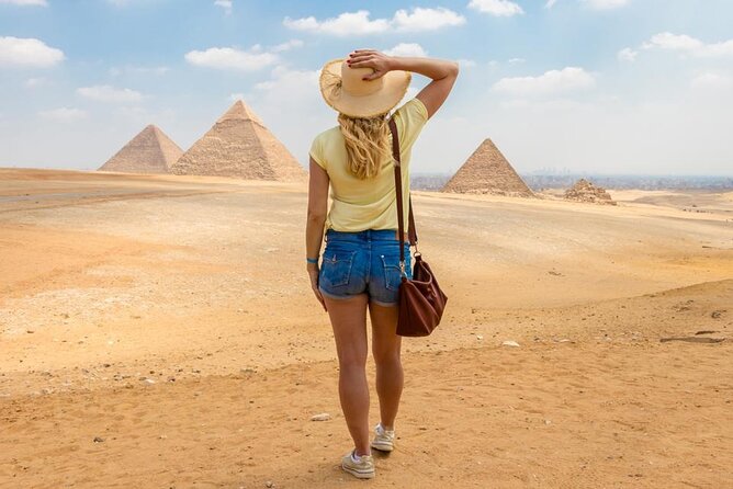 Private Giza pyramid,sphinx, Mummification temple& inside pyramid - Valley Temple and ancient mummification