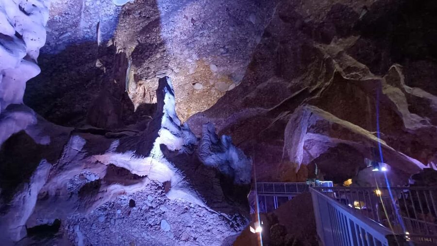 Private Montserrat Monastery with pickup + Winery or Caves - Entering Montserrat Monastery and seeing the Black Madonna