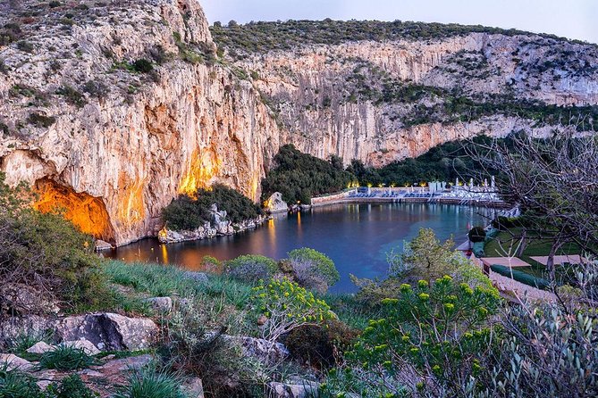 Private Sunset Sounio By Athenian Riviera With Acropolis Visit - Lake Vouliagmeni and the extra-fee surprise