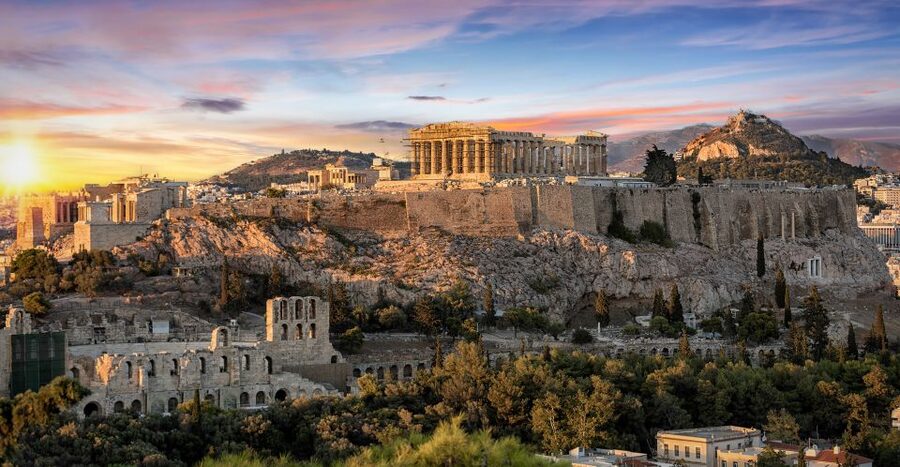 Private tour Athens, Cape Sounio, Temple Poseidon, Riviera - The architectural trilogy and Stadiou Street