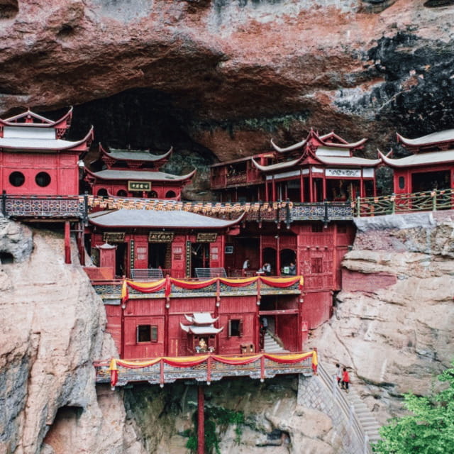 Private Tour Datong Hengshan Hanging Temple Yungang Grottoes - A Datong lunch with Dao Xiao Mian