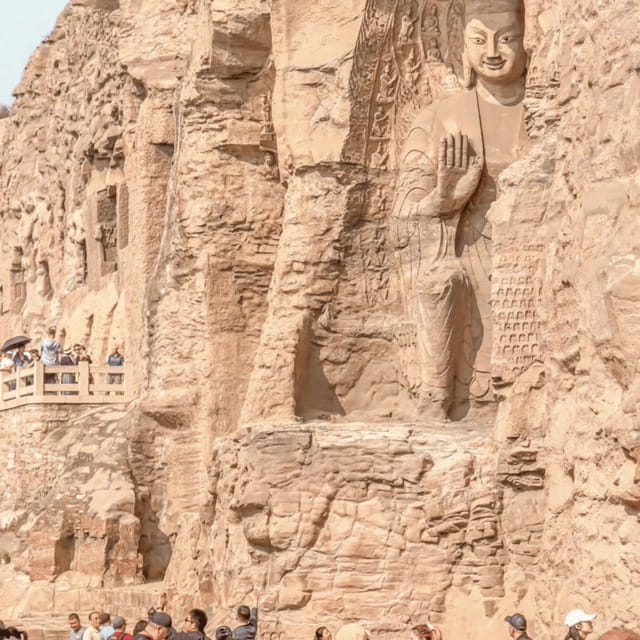 Private Tour Datong Hengshan Hanging Temple Yungang Grottoes - Reading the caves at Yungang Grottoes