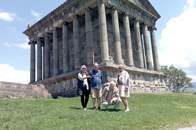 Private tour to Garni temple, Geghard Monastery, Symphony of Stones - Charents Arch and the view toward Ararat