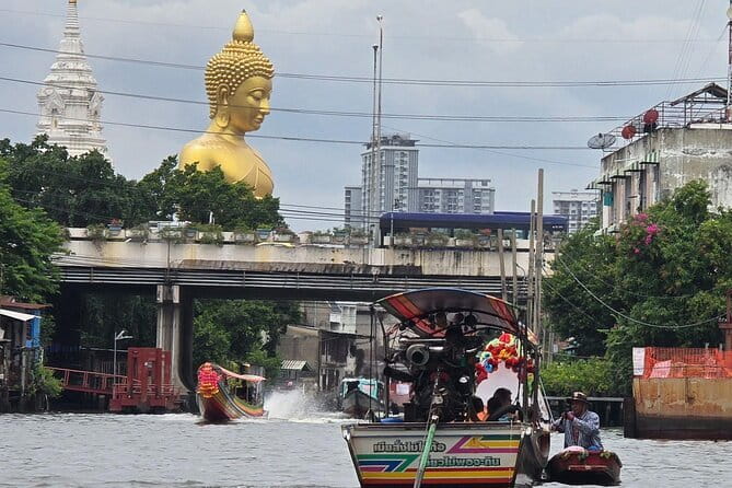 Private Tour to Pho Temple, Arun Temple and Canal Tour - Wat Arun and the porcelain-covered prang