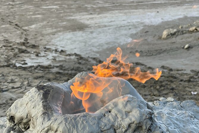 Qobustan rock arts, Mud Volcanoes, Fire temple Ateshgah, Yanardag - Ateshgah Fire Temple and the old religion of flame