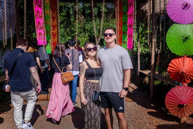 Red, Blue, White Temples & Hot Spring Trip from Chiang Mai - Long Neck Village is optional and costs extra