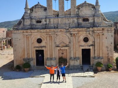 Rethymno: e-Bike tour to Arkadi monastery