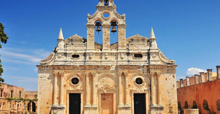 Rethymno: Melidoni Cave and Arkadi Monastery Half-Day Trip - Arkadi Monastery and the story behind the visit