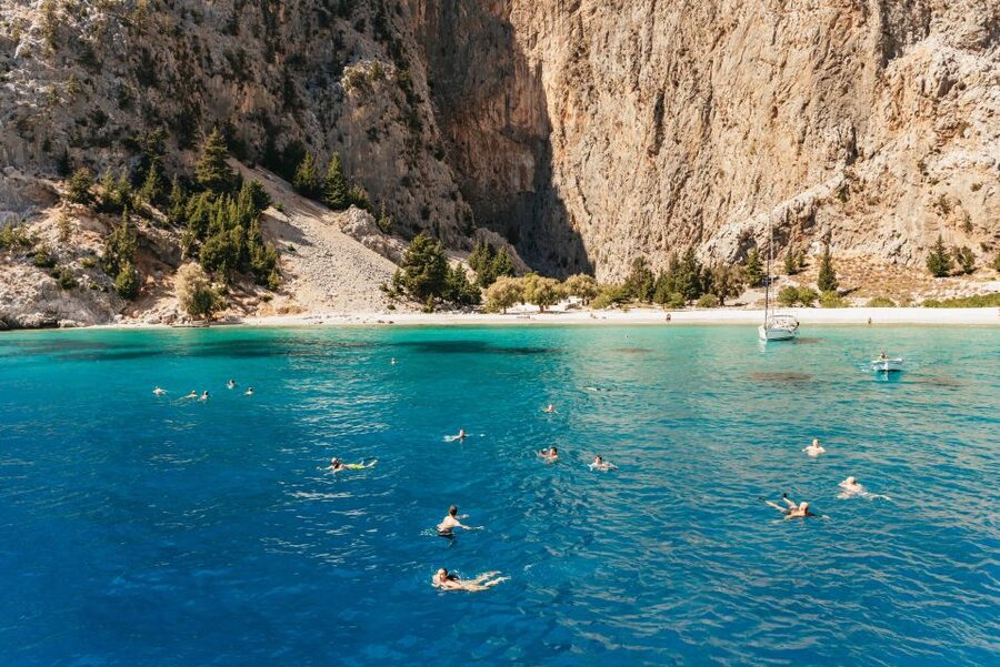 Rhodes: Symi Island & Panormitis Monastery Day Trip by Boat - Getting to Mandraki Port and boarding Nikolaos X