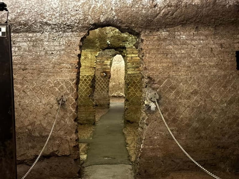 Rome underground hidden temples, ruins, and secret basilicas - The Ludus Magnus, where gladiators trained