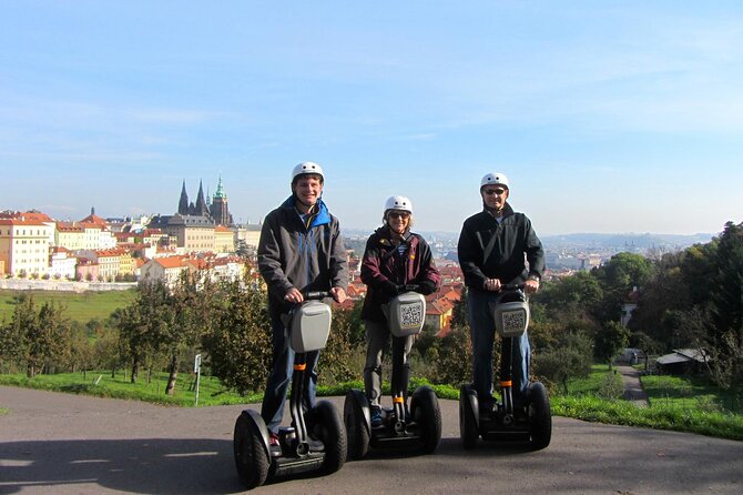 ️ Segway Fun Tour of Prague to Castle and Strahov Monastery viewpoint & Brewery - Starting in Malá Strana and getting ready