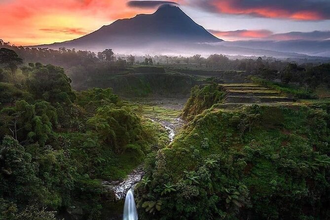Selogriyo Temple and Trekking Java Rice Terraces, hidden waterfall -Nature Java - The rice terraces are the real opening act