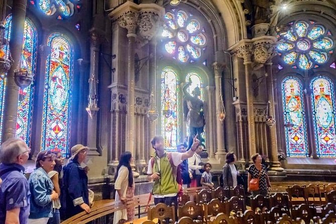 Semi-Private Montserrat Monastery, Funicular & Scenic Nature Walk - Entering Montserrat’s monastery and basilica