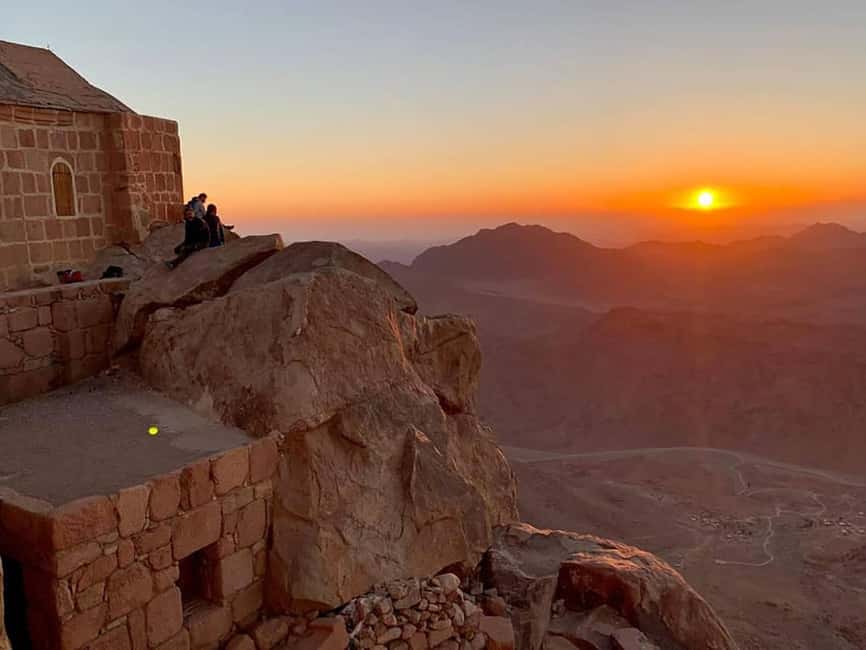 Sharm El Sheikh: Mount Sinai & St. Catherine Monastery Tour - Sunrise above the Sinai desert