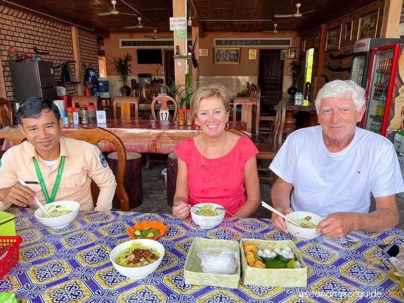 Siem Reap: Angkor Wat Sunrise and Market Tour by Jeep - Victory Gate and the scale of Angkor Thom