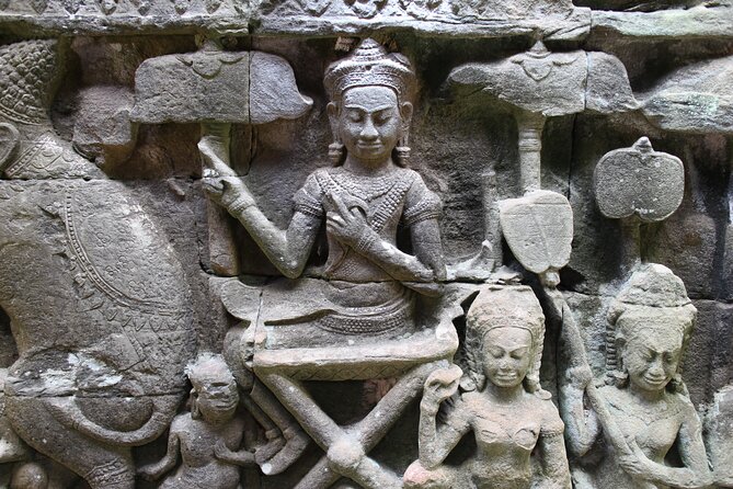Siem Reap: Bike the Angkor Temples - Full-Day 30km Tour - Ta Prohm, roots, and shaded ruins