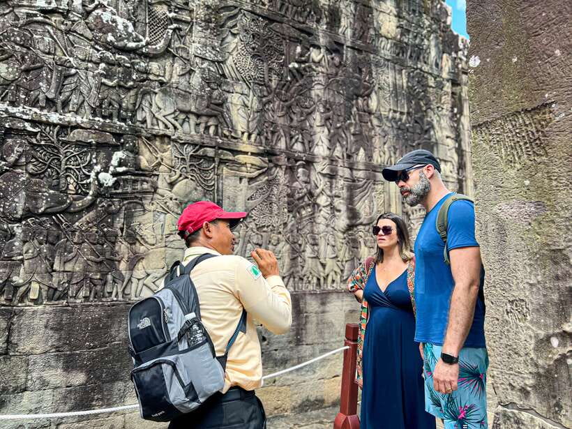 Siem Reap: Full Day Angkor Wat Temple Experience with Sunset - Phum Preah Dak adds a local taste