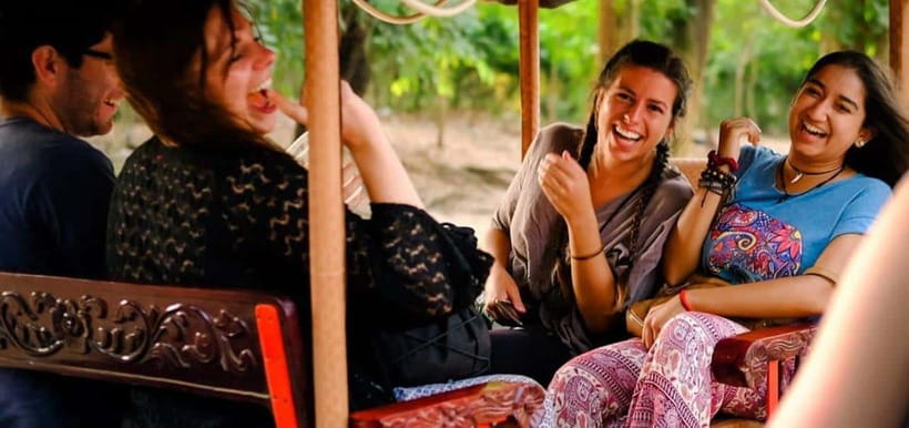 Siem Reap : Private Tuk-Tuk Tour of the Magnificent Temples. - Why a tuk-tuk works so well at Angkor
