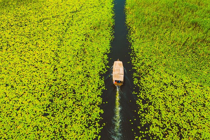 Skadar Lake National Park: Guided Boat Tour to Kom Monastery - Leaving the canal for mountain views