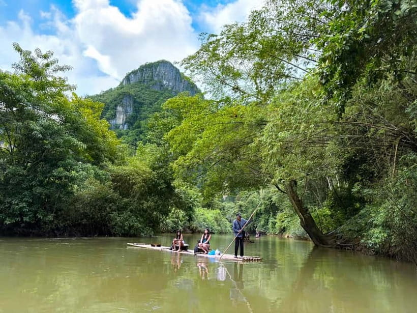 Sok River: Bamboo Raft Ride, Monkey Temple & View Point Tour - Bamboo coffee, sticky rice, and simple local touches