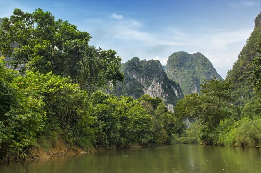 Sok River: Bamboo Raft Ride, Monkey Temple & View Point Tour - The road from Khao Lak to the rainforest