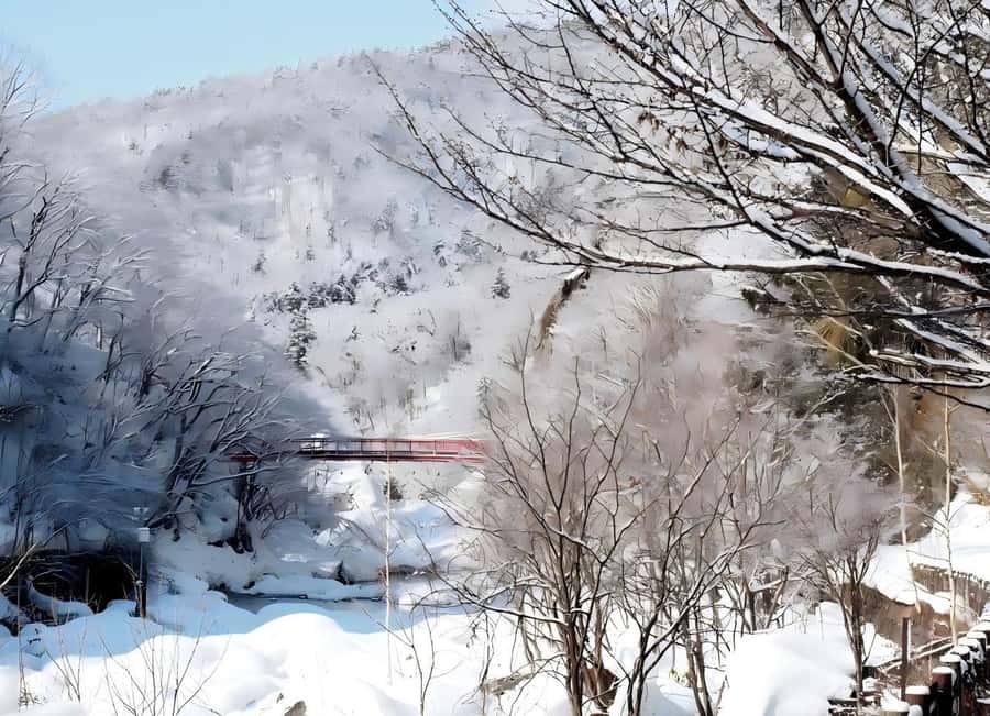 Sopporo: Hokkaido Shrine and Atama Daibutsu Full-Day Tour - Jozankei: a hot-spring start outside the city
