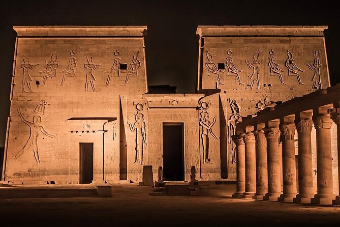Sound and Light show at Philae Temple in Aswan - Philae Temple Turns Into a Nighttime Stage