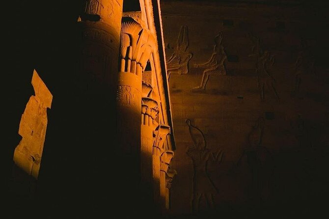Sound and Light show at Philae Temple in Aswan - The Felucca Crossing Adds to the Evening